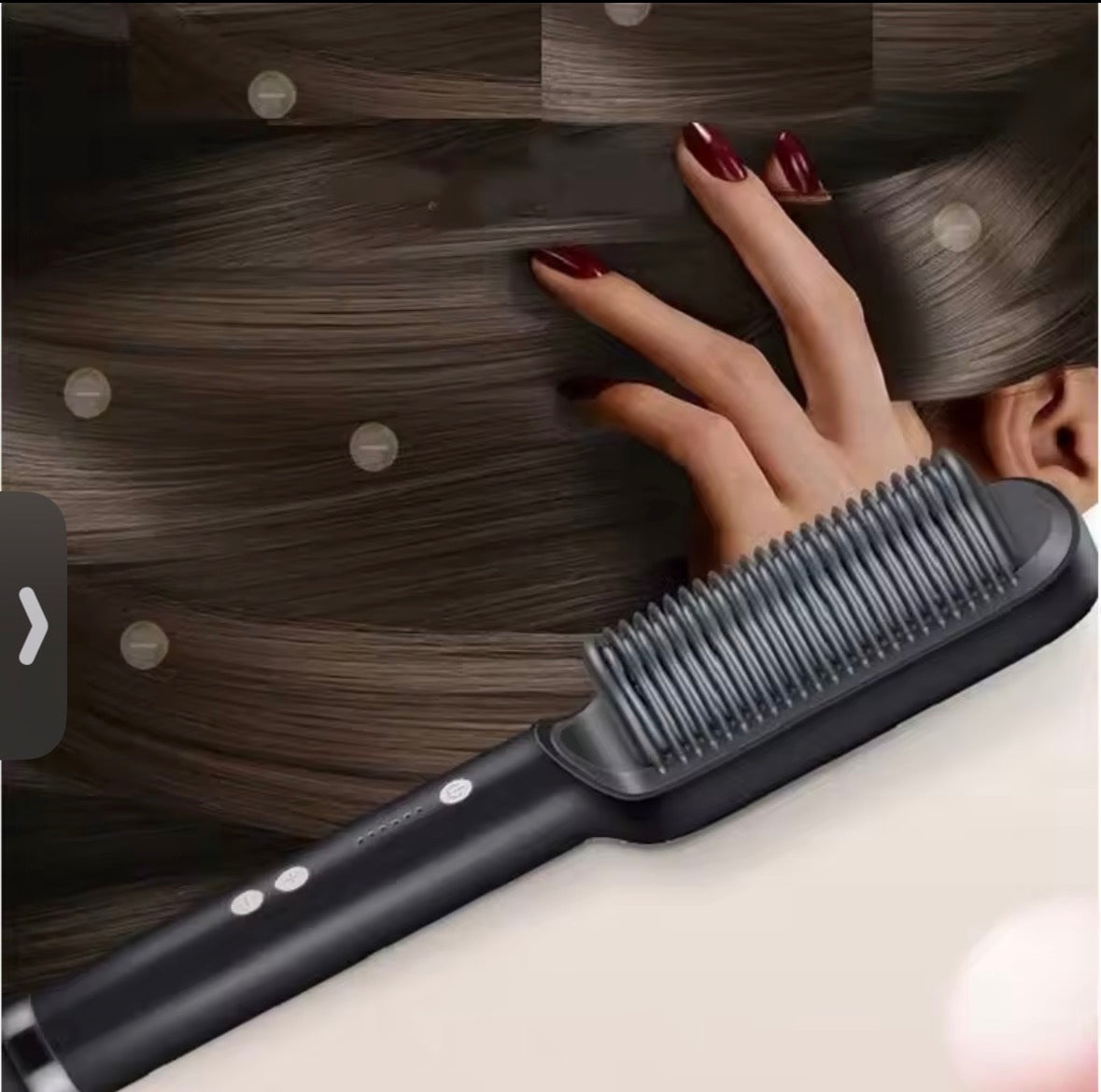 Glowify™ Portable Hair Straightening Brush