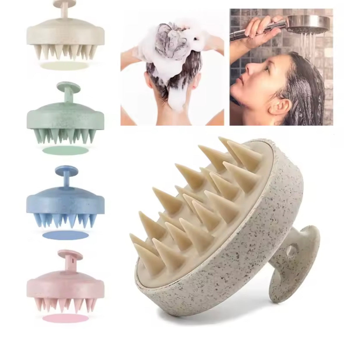 Glowify Silicone Scalp Massage Brush