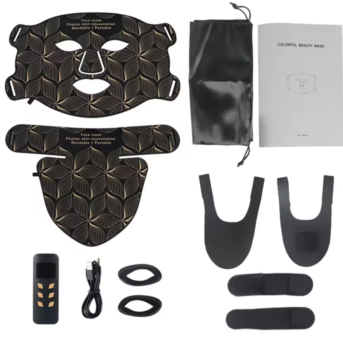 Glowify LED Face & Neck Therapy Mask – 7 Color Skin Rejuvenation